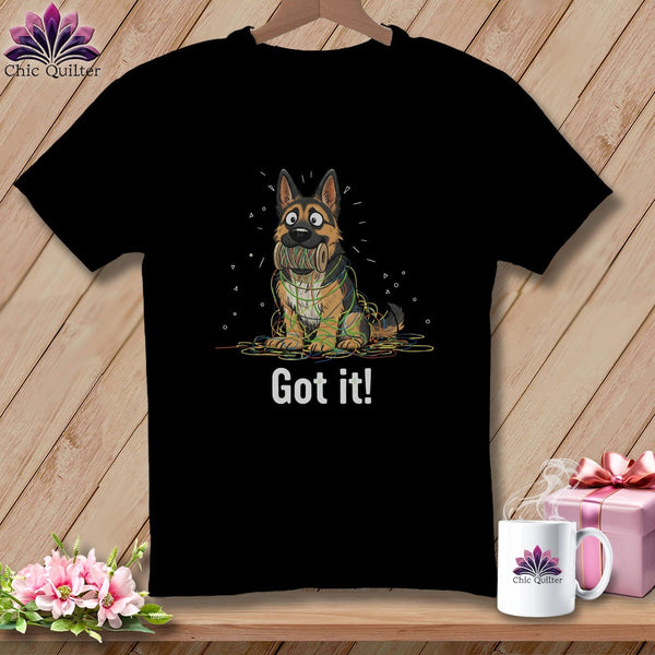 MyDesigns Physical Item S / Black German Shepherd Helper ~ Relaxed Fit Tee