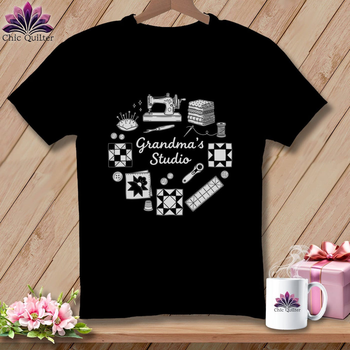 MyDesigns Physical Item S / Black Grandma’s Studio ~ Premium Tee