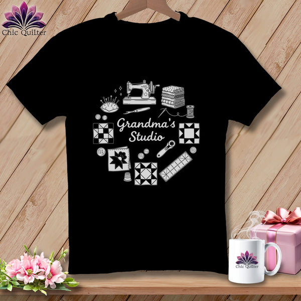 MyDesigns Physical Item S / Black Grandma’s Studio ~ Premium Tee