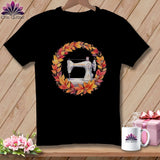 MyDesigns Physical Item S / Black Harvest Quilter Whirl ~ Relaxed Fit Tee