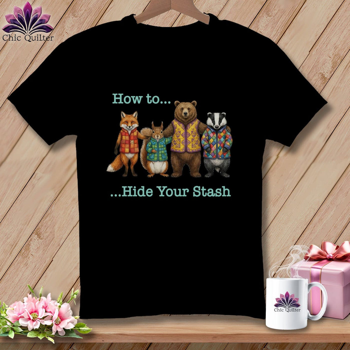 MyDesigns Physical Item S / Black How to… Hide Your Stash ~ Premium Tee