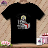 MyDesigns Physical Item S / Black Joan of Sew - Resting Stitch Face ~ Premium Tee
