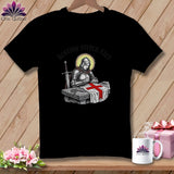 MyDesigns Physical Item S / Black Joan of Sew - Resting Stitch Face ~ Relaxed Fit Tee