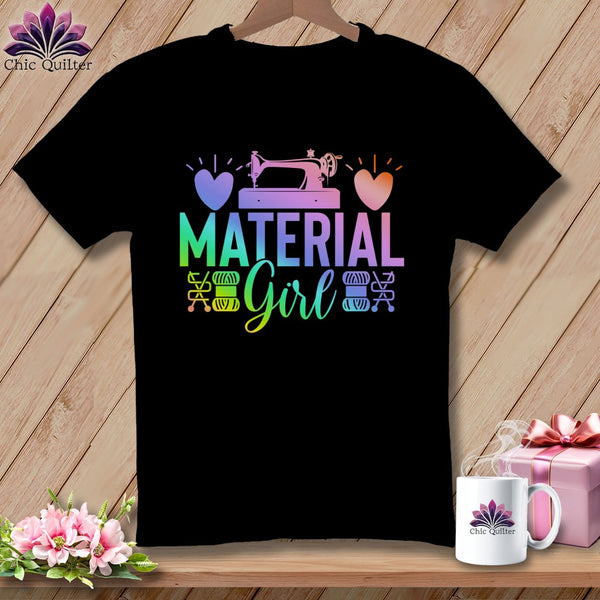 MyDesigns Physical Item S / Black Material Girl ~ Relaxed Fit Tee