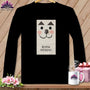 MyDesigns Physical Item S / Black Patch - Resting Stitch Face ~ Long Sleeve T-Shirt