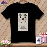 MyDesigns Physical Item S / Black Patch - Resting Stitch Face ~ Premium Tee