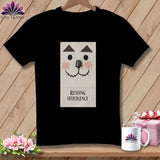 MyDesigns Physical Item S / Black Patch - Resting Stitch Face ~ Relaxed Fit Tee