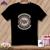 MyDesigns Physical Item S / Black Patchwork Nation 250 Years of American Quilting ~ Relaxed Fit Tee