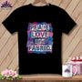 MyDesigns Physical Item S / Black Peace Love and Fabric ~ Relaxed Fit Tee