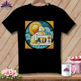 MyDesigns Physical Item S / Black Puppy Companion ~ Relaxed Fit Tee
