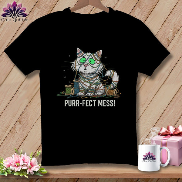 MyDesigns Physical Item S / Black Purr ~ fect Mess! ~ Premium Tee