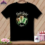MyDesigns Physical Item S / Black Quilt Guild Squad ~ Relaxed Fit Tee