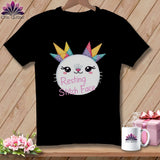 MyDesigns Physical Item S / Black Quirky Impact - Resting Stitch Face ~ Premium Tee