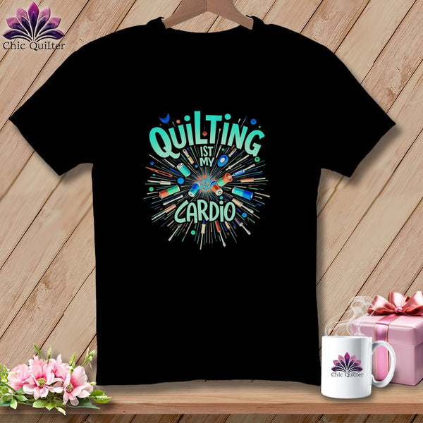 MyDesigns Physical Item S / Black Quiting Power ~ Relaxed Fit Tee