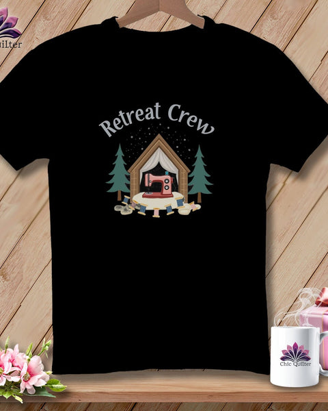 MyDesigns Physical Item S / Black Retreat Crew Cabin ~ Relaxed Fit Tee