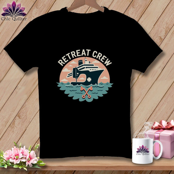 MyDesigns Physical Item S / Black Retreat Crew ~ Relaxed Fit Tee