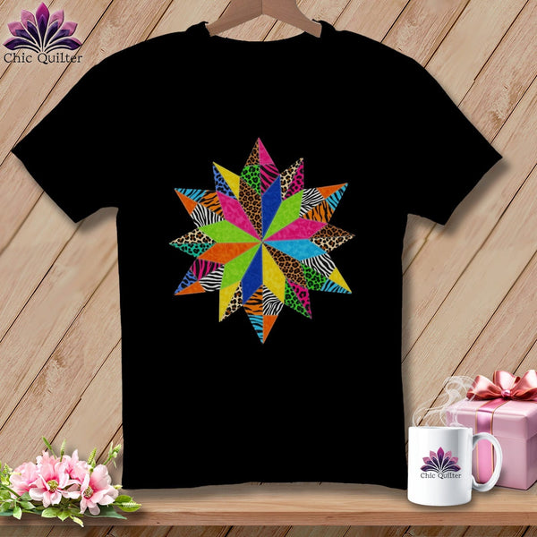 MyDesigns Physical Item S / Black Safari Star ~ Relaxed Fit Tee