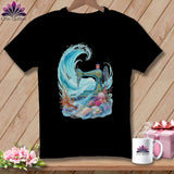 MyDesigns Physical Item S / Black Seaside Stitcher ~ Relaxed Fit Tee