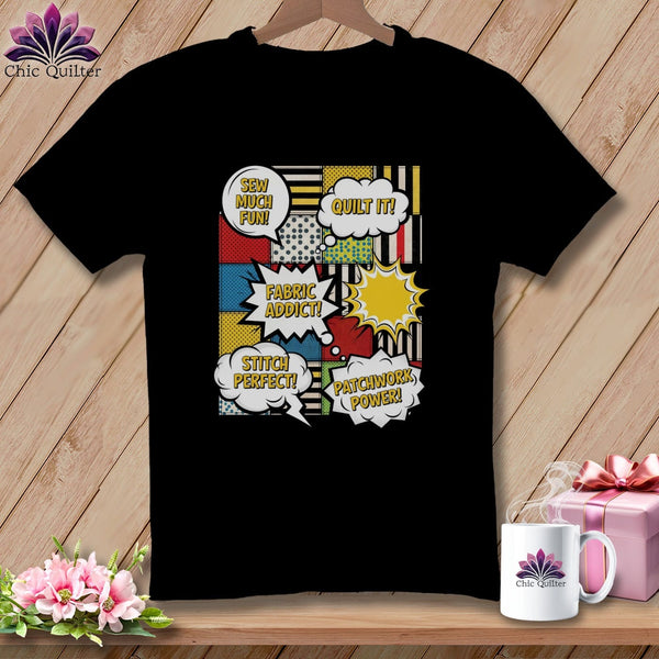MyDesigns Physical Item S / Black Sew Much Fun ~ Relaxed Fit Tee