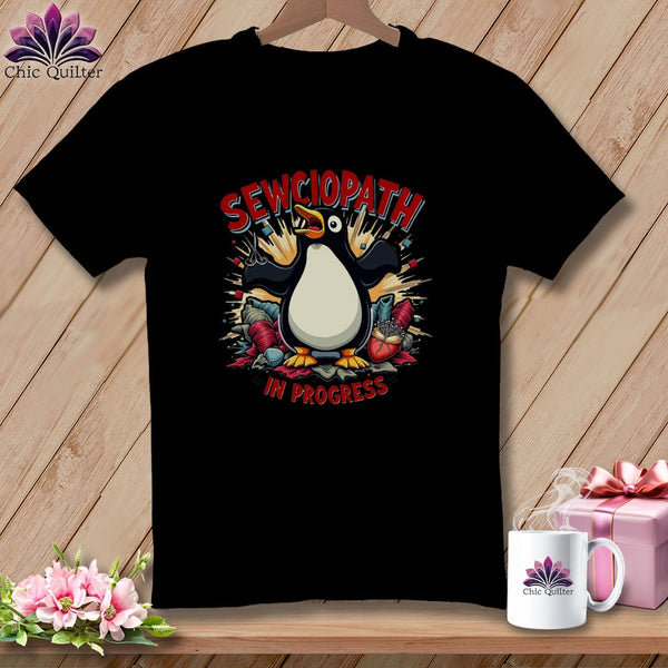 MyDesigns Physical Item S / Black Sewciopath ~ Relaxed Fit Tee