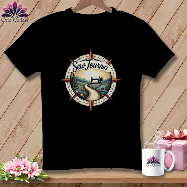 MyDesigns Physical Item S / Black SewJourner ~ Relaxed Fit Tee