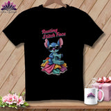MyDesigns Physical Item S / Black Snither Stitcher - Resting Stitch Face ~ Premium Tee