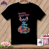 MyDesigns Physical Item S / Black Snither Stitcher - Resting Stitch Face ~ Relaxed Fit Tee