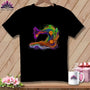 MyDesigns Physical Item S / Black Spooky Gust ~ October Design ~ Windy Stitches Collection (September Start) ~ Premium Tee