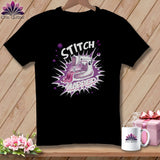 MyDesigns Physical Item S / Black Stitch Slapped ~ Relaxed Fit Tee