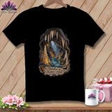 MyDesigns Physical Item S / Black Stitchin' in Carlsbad Canyon National Park ~ Relaxed Fit Tee