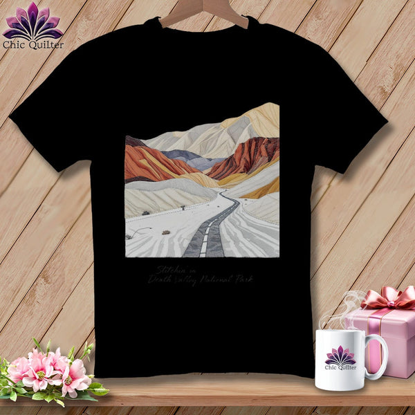 MyDesigns Physical Item S / Black Stitchin' in Death Valley National Park ~ Relaxed Fit Tee