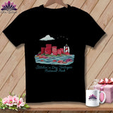 MyDesigns Physical Item S / Black Stitchin' in Dry Tortugas National Park ~ Relaxed Fit Tee
