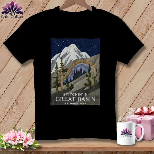 MyDesigns Physical Item S / Black Stitchin' in Great Basin National Park ~ Relaxed Fit Tee