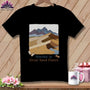 MyDesigns Physical Item S / Black Stitchin' in Great Sand Dunes National Park and Preserve ~ Relaxed Fit Tee