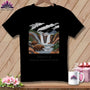 MyDesigns Physical Item S / Black Stitchin' in Katmai National Park and Preserve ~ Relaxed Fit Tee