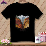 MyDesigns Physical Item S / Black Stitchin' in Kings Canyon National Park ~ Relaxed Fit Tee