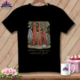 MyDesigns Physical Item S / Black Stitchin' in Sequoia National Park ~ Relaxed Fit Tee