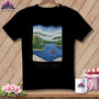 MyDesigns Physical Item S / Black Stitchin' in Voyageurs National Park ~ Relaxed Fit Tee