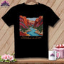 MyDesigns Physical Item S / Black Stitchin' in Zion National Park ~ Relaxed Fit Tee