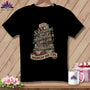 MyDesigns Physical Item S / Black Stitching the American Dream for 250 Years Quilter ~ Relaxed Fit Tee
