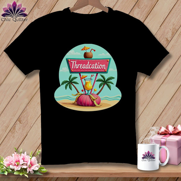 MyDesigns Physical Item S / Black Threadcation ~ Relaxed Fit Tee