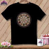 MyDesigns Physical Item S / Black Threads of Remarkable Women 250 Years Stitching America Together Quilter ~ Relaxed Fit Tee