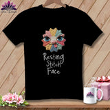 MyDesigns Physical Item S / Black Tongue - Resting Stitch Face ~ Relaxed Fit Tee