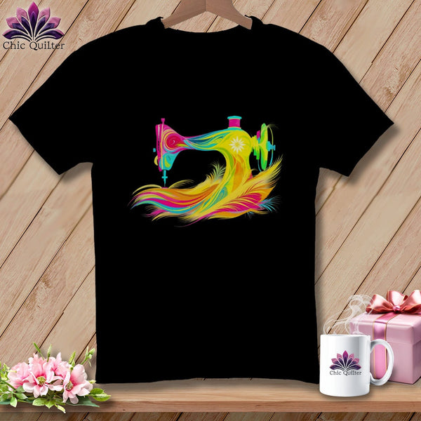 MyDesigns Physical Item S / Black Tropical Breeze ~ June Design ~ Windy Stitches Collection (May Start) ~ Premium Tee
