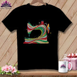 MyDesigns Physical Item S / Black Winter Spark ~ December Design ~ Windy Stitches Collection (November Start) ~ Premium Tee