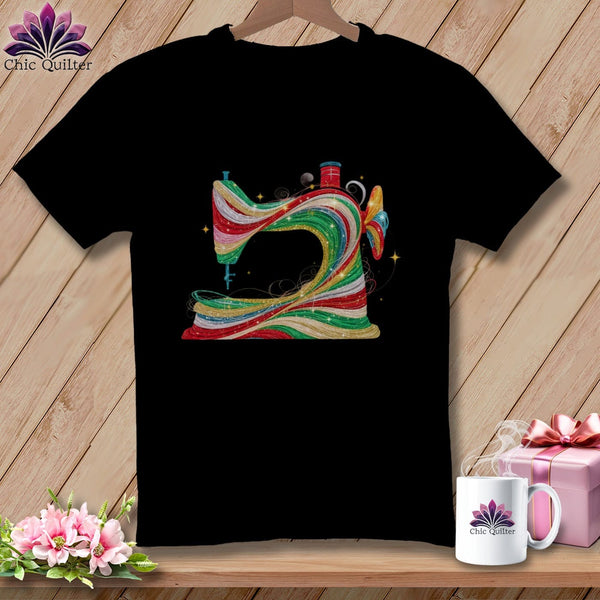MyDesigns Physical Item S / Black Winter Spark ~ December Design ~ Windy Stitches Collection (November Start) ~ Premium Tee