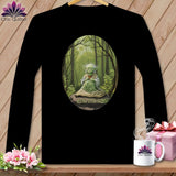 MyDesigns Physical Item S / Black Yo-Yo-Da - Resting Stitch Face ~ Long Sleeve Tee