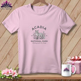 MyDesigns Physical Item S / Blossom Acadia National Park, Stitchin In Beauty ~ Premium Tee