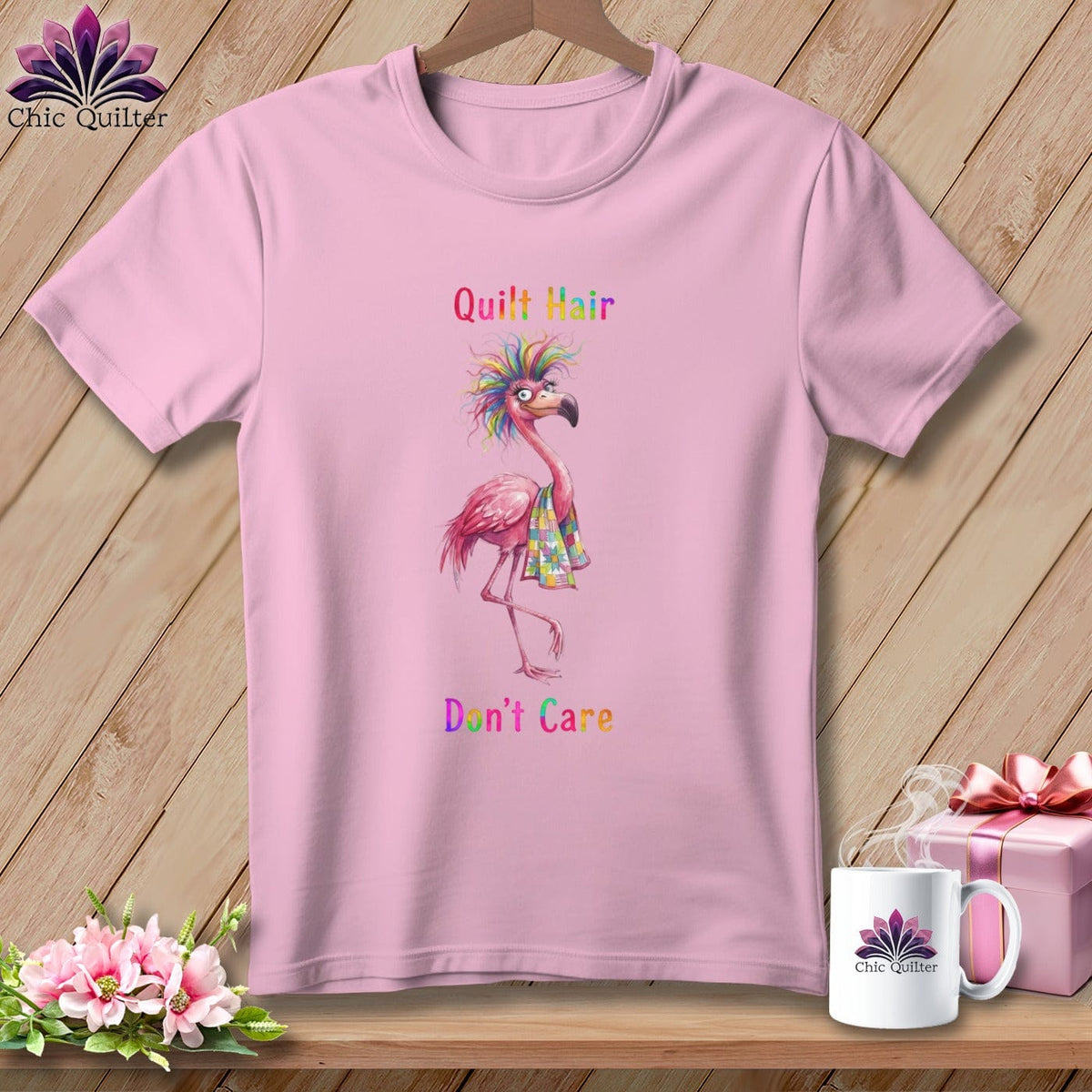 MyDesigns Physical Item S / Blossom Flossie Flaminglam ~ Premium Tee