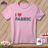 MyDesigns Physical Item S / Blossom I ❤️ Fabric ~ Premium Tee